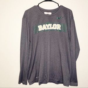 Nike Baylor University Long Sleeve Shirt sz XL